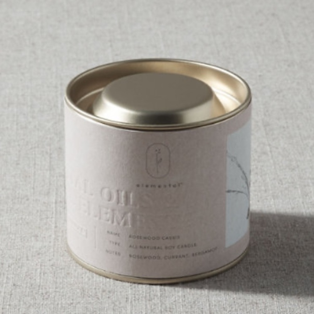 Anthropologie Elemental Amber Bergamot Candle 8 OZ - Picture 2 of 3